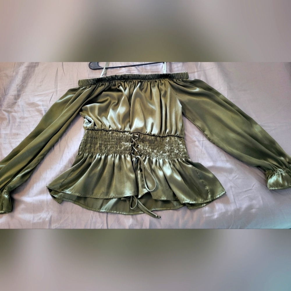 Green Fairycore/Cottagecore Shirt